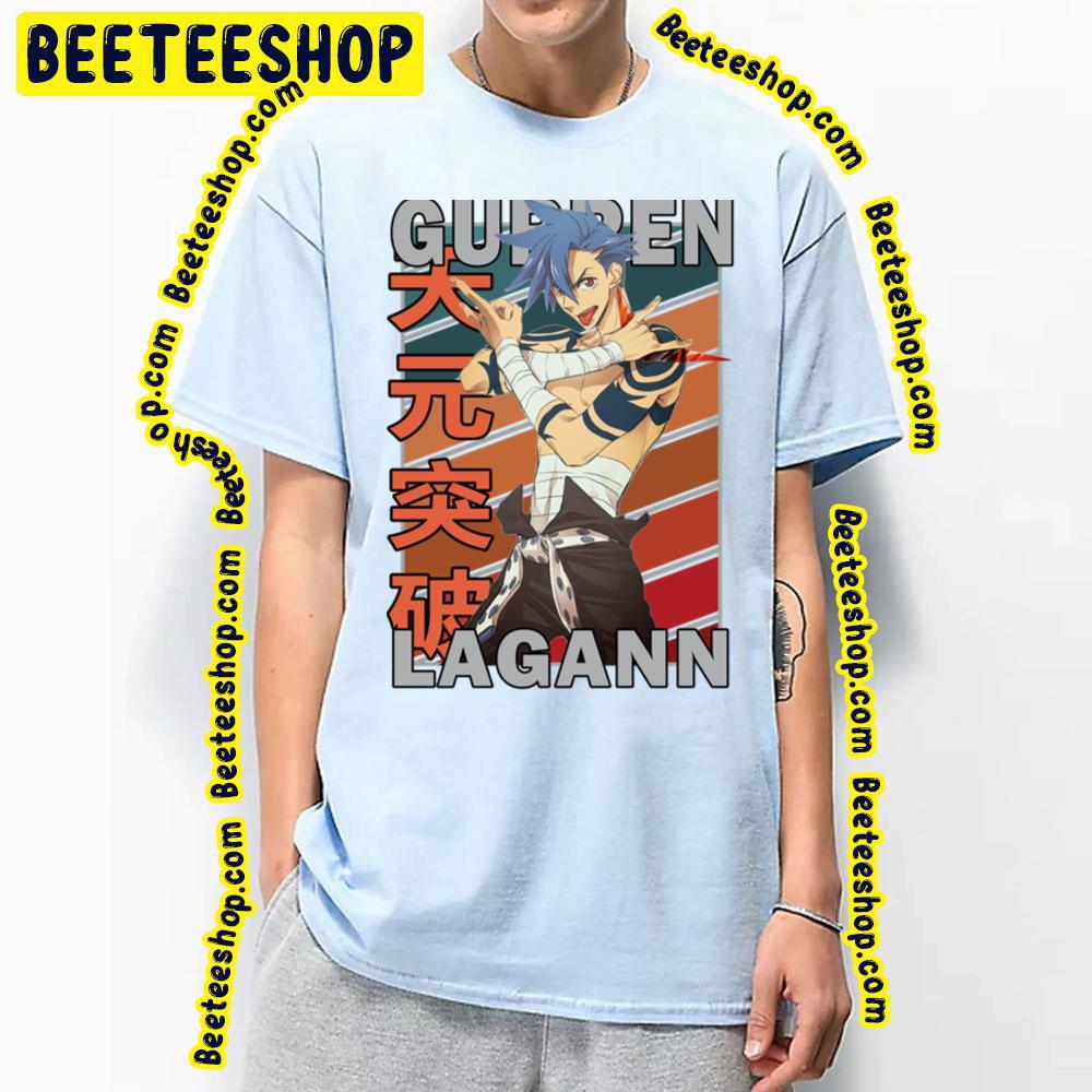 Kamina Tengen Toppa Gurren Lagann Vintage Trending Unisex T-Shirt Kamina Tengen Toppa Gurren Lagann Vintage Trending Unisex T-Shirt