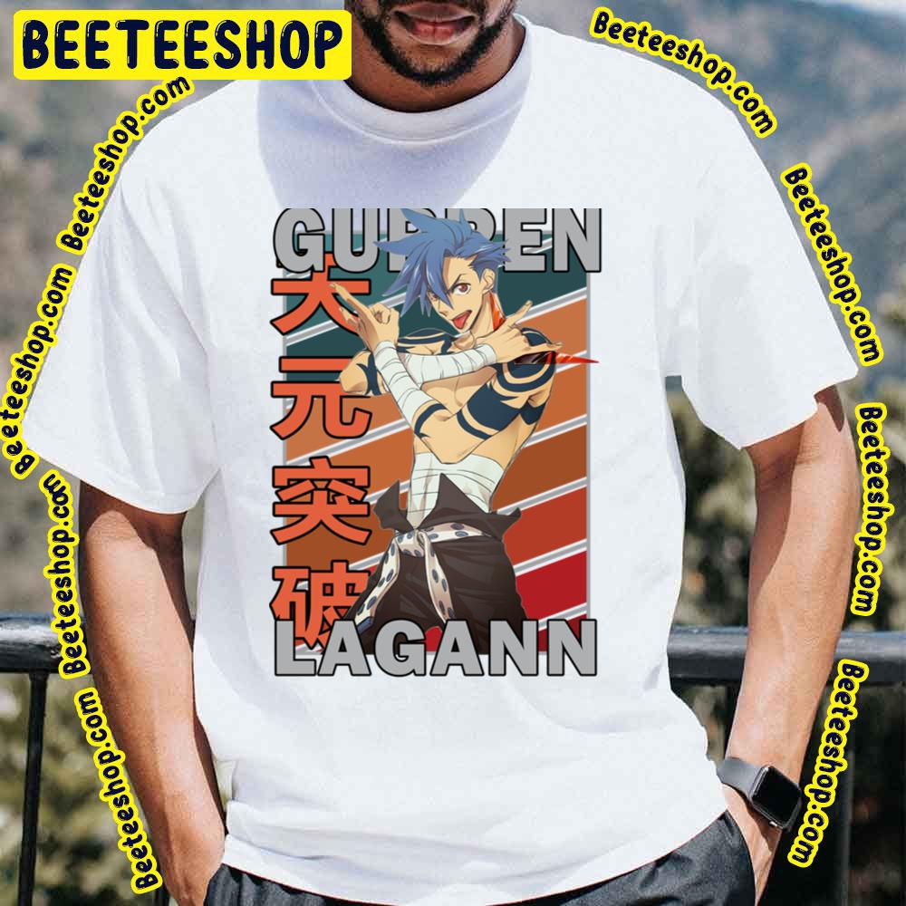 Kamina Tengen Toppa Gurren Lagann Vintage Trending Unisex T-Shirt Kamina Tengen Toppa Gurren Lagann Vintage Trending Unisex T-Shirt