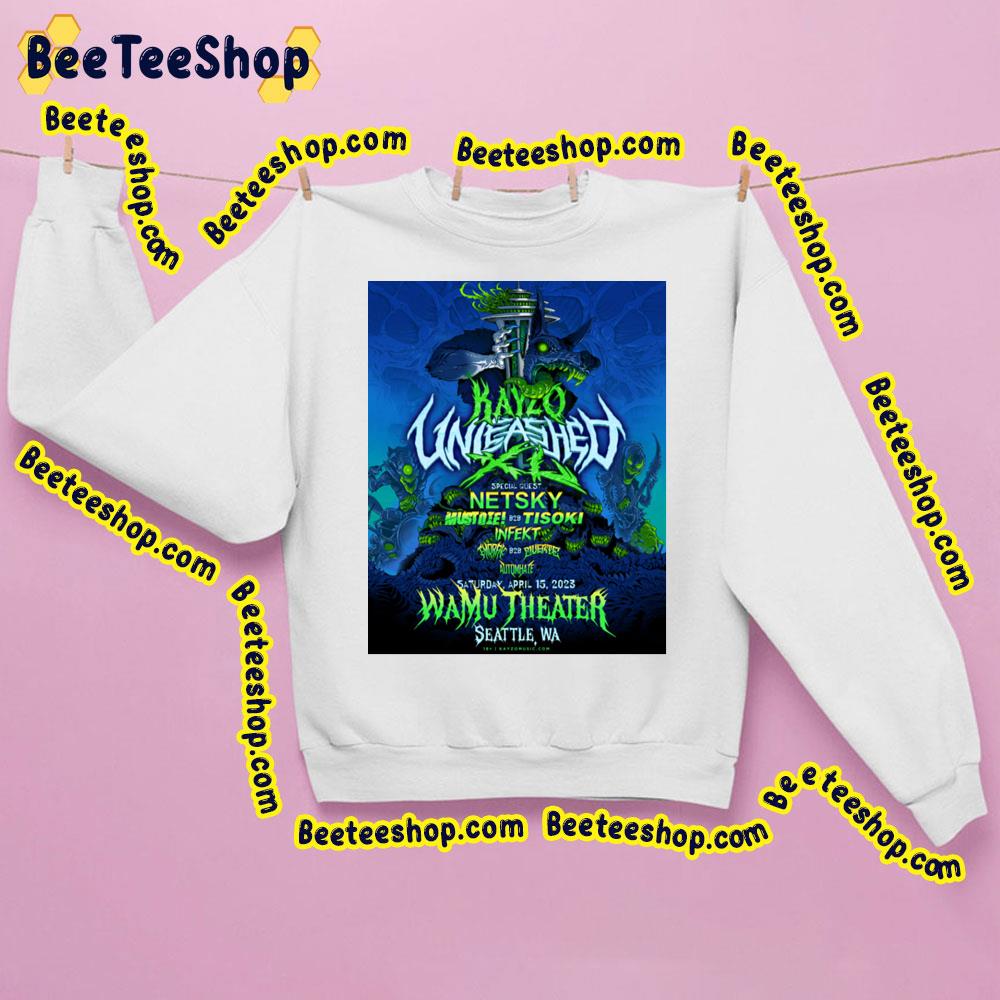 Kayzo Unileashed Wamu Theater 2023 Trending Unisex Sweatshirt Kayzo Unileashed Wamu Theater 2023 Trending Unisex Sweatshirt
