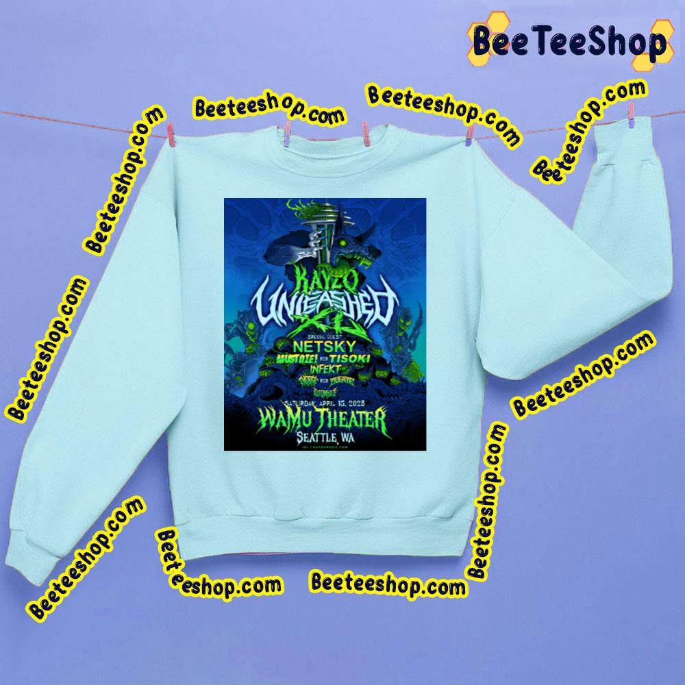 Kayzo Unileashed Wamu Theater 2023 Trending Unisex Sweatshirt Kayzo Unileashed Wamu Theater 2023 Trending Unisex Sweatshirt
