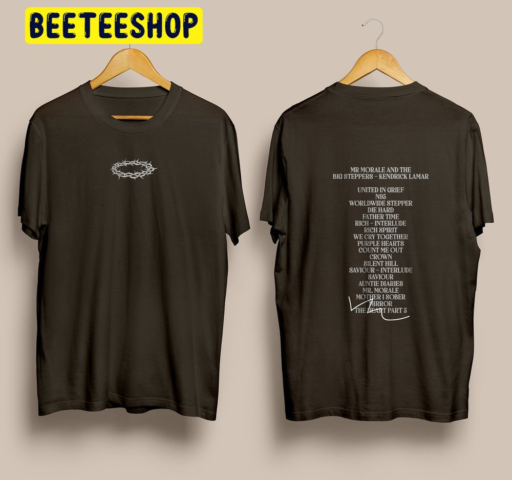 Kendrick Lamar Mr Morale And The Big Steppers Double Side Trending Unisex T-Shirt Kendrick Lamar Mr Morale And The Big Steppers Double Side Trending Unisex T-Shirt