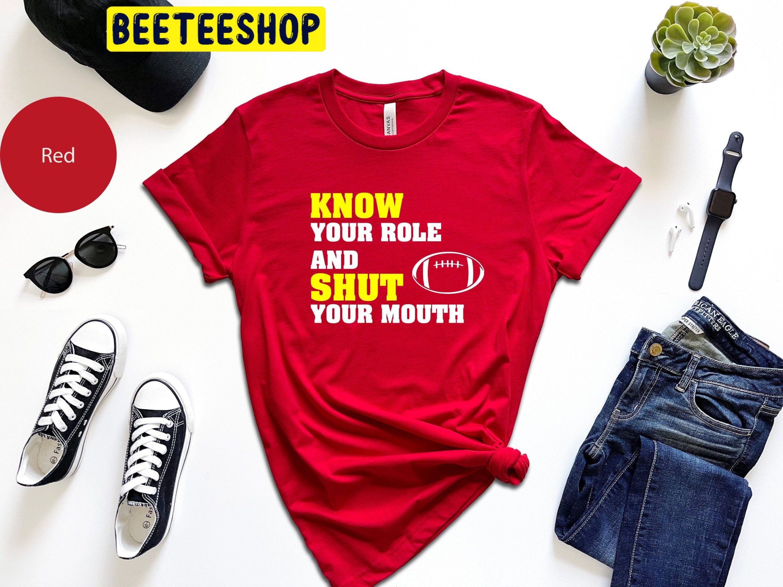 Know Your Role And Shut Your Mouth Trending Unisex Shirt Know Your Role And Shut Your Mouth Trending Unisex Shirt