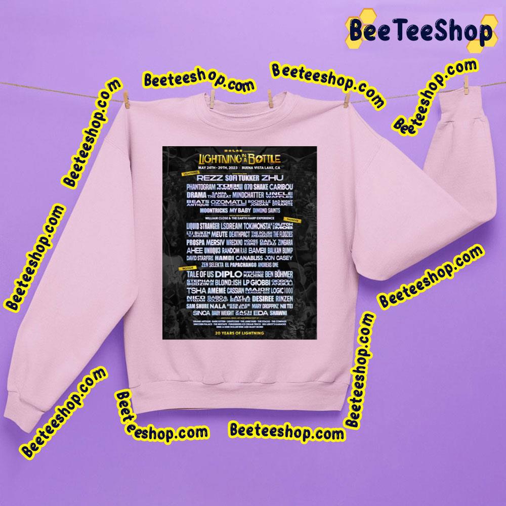 Lightning In A Bottle 2023 Trending Unisex Shirt Lightning In A Bottle 2023 Trending Unisex Shirt