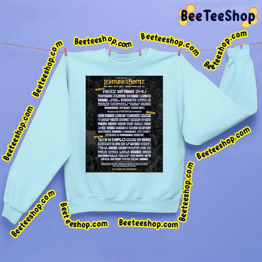 Lightning In A Bottle 2023 Trending Unisex Shirt Lightning In A Bottle 2023 Trending Unisex Shirt