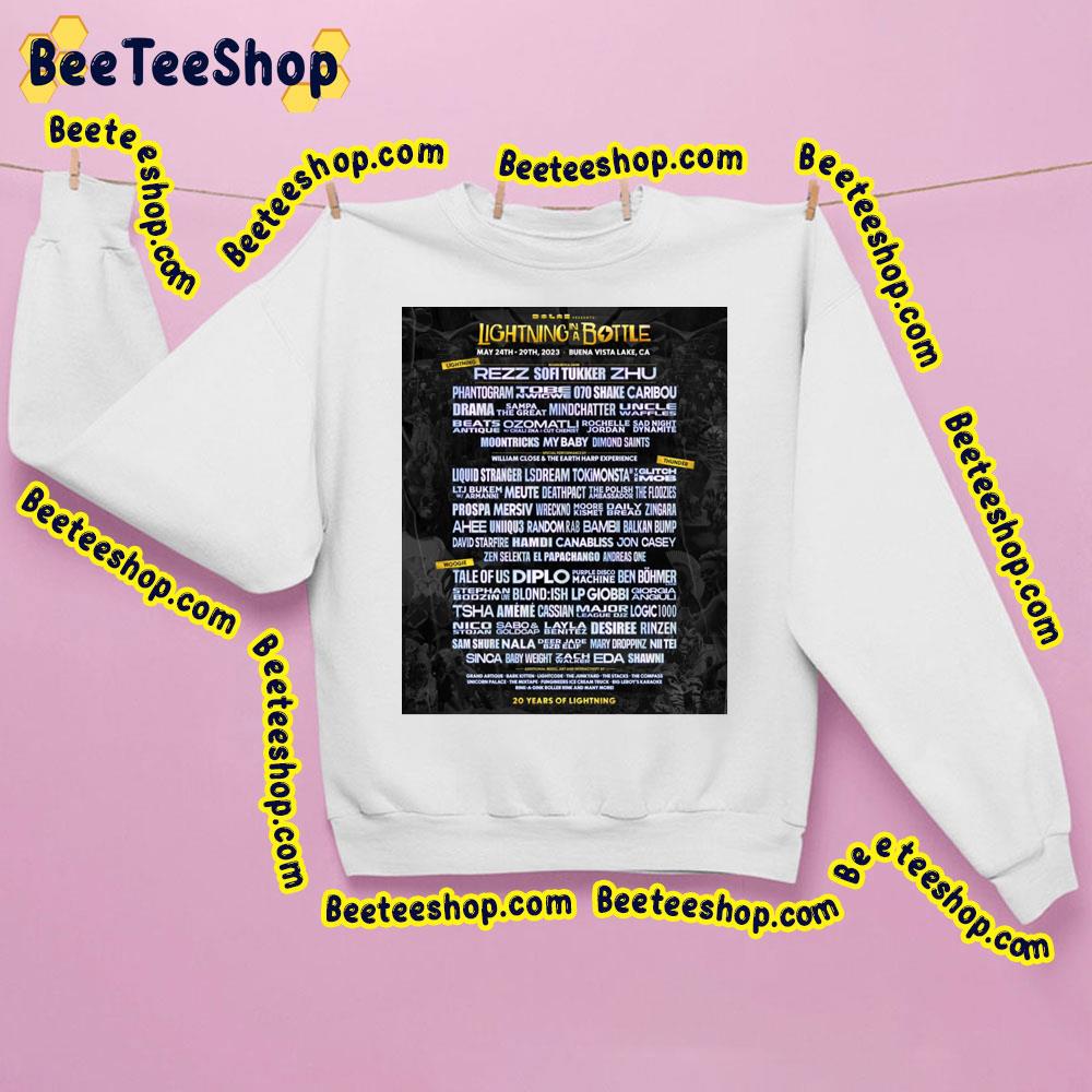 Lightning In A Bottle 2023 Trending Unisex Shirt Lightning In A Bottle 2023 Trending Unisex Shirt