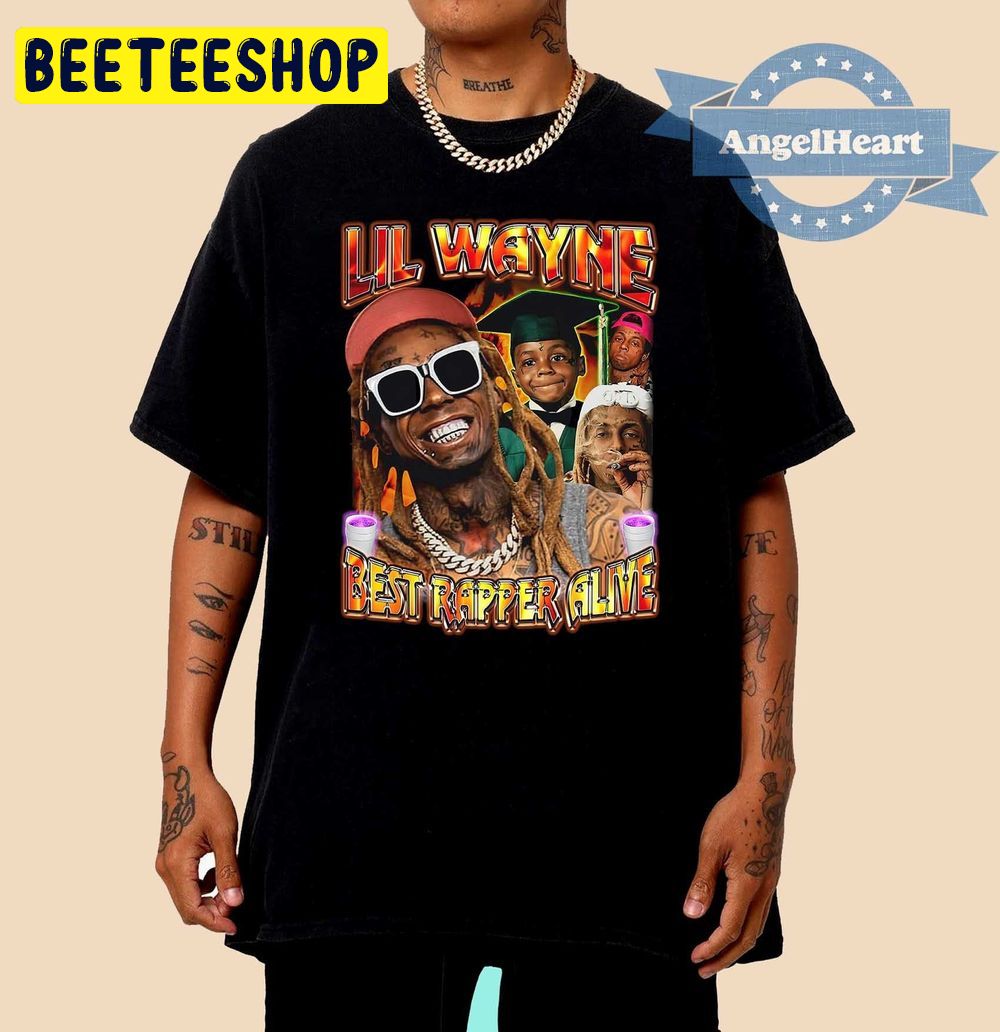 Lil Wayne Weezy Vintage Rapper Trending Unisex Shirt Lil Wayne Weezy Vintage Rapper Trending Unisex Shirt