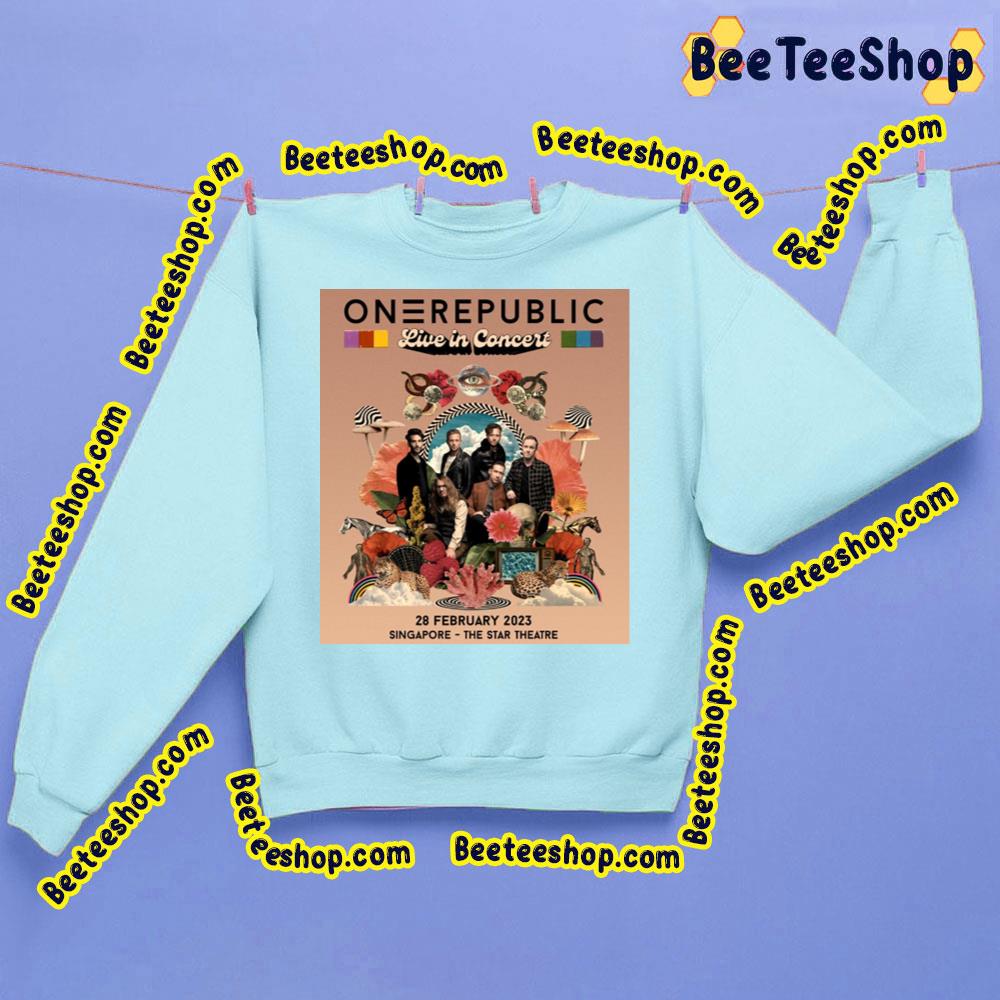 Live In Concert Onerepublic Singapore The Star Theatre Trending Unisex Sweatshirt Live In Concert Onerepublic Singapore The Star Theatre Trending Unisex Sweatshirt