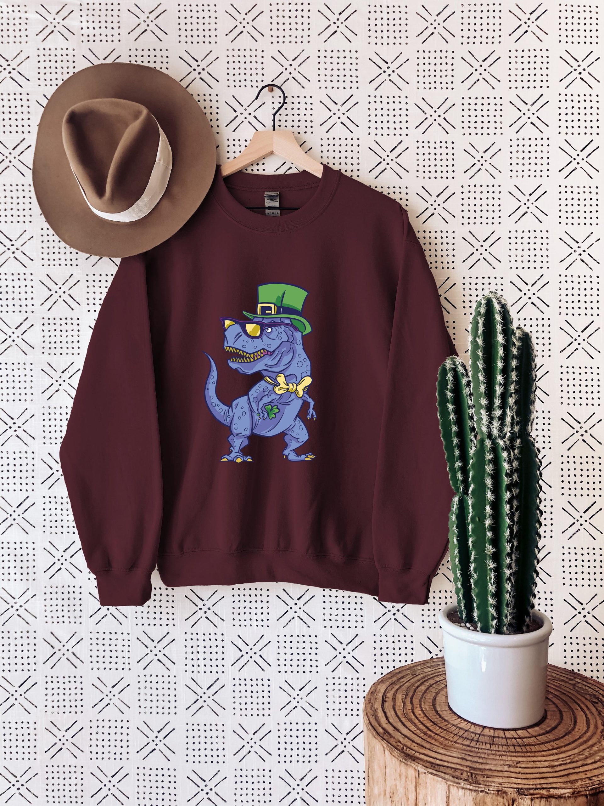 Lucky Dinosaur Happy St Pat-Rex Day Trending Unisex Shirt Lucky Dinosaur Happy St Pat-Rex Day Trending Unisex Shirt