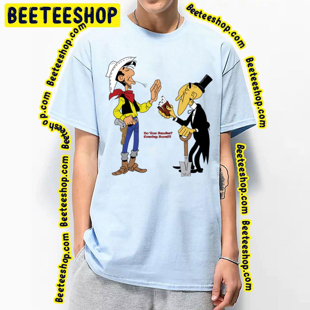 Lucky Luke And Undertaker Long Trending Unisex T-Shirt Lucky Luke And Undertaker Long Trending Unisex T-Shirt