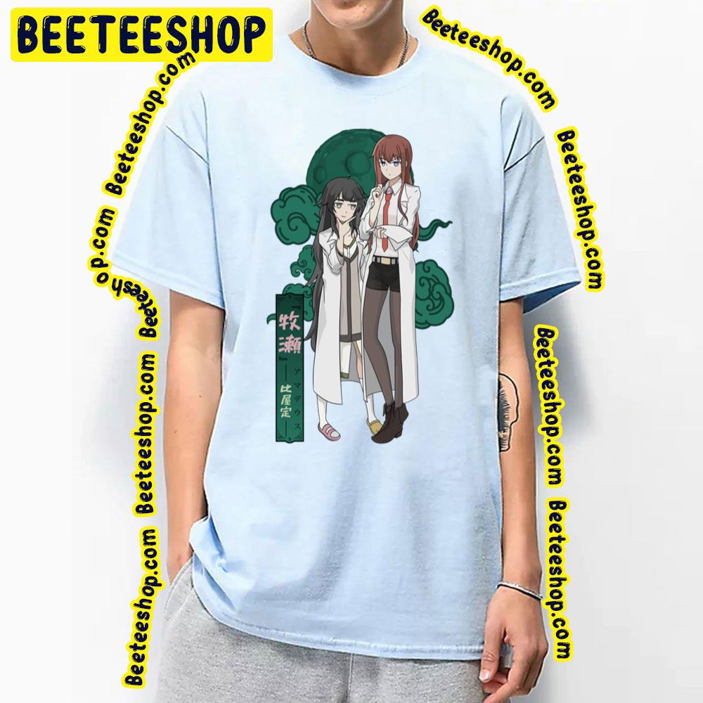 Makise X Hiyajo Steins Gate Trending Unisex T-Shirt Makise X Hiyajo Steins Gate Trending Unisex T-Shirt