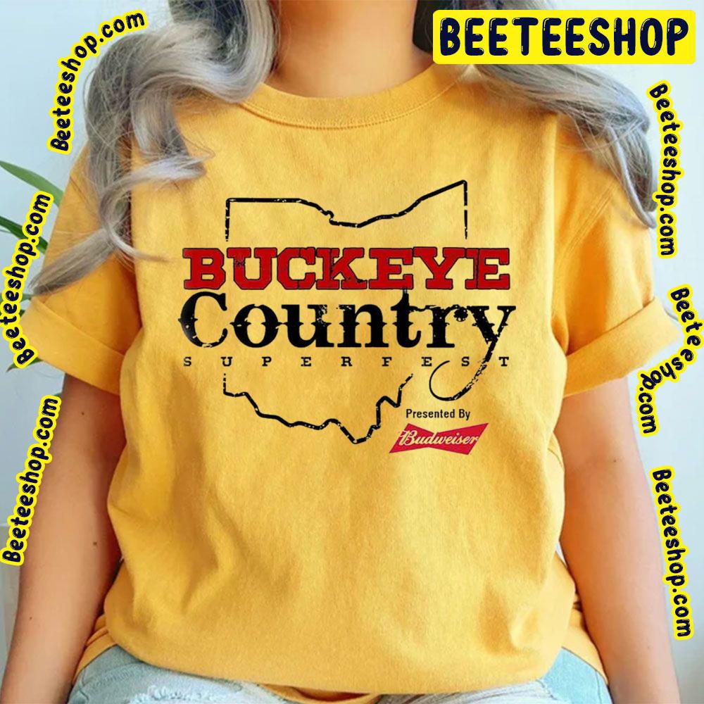Map Buckeye Country Superfest Trending Unisex T-Shirt Map Buckeye Country Superfest Trending Unisex T-Shirt