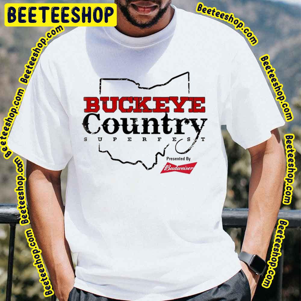 Map Buckeye Country Superfest Trending Unisex T-Shirt Map Buckeye Country Superfest Trending Unisex T-Shirt
