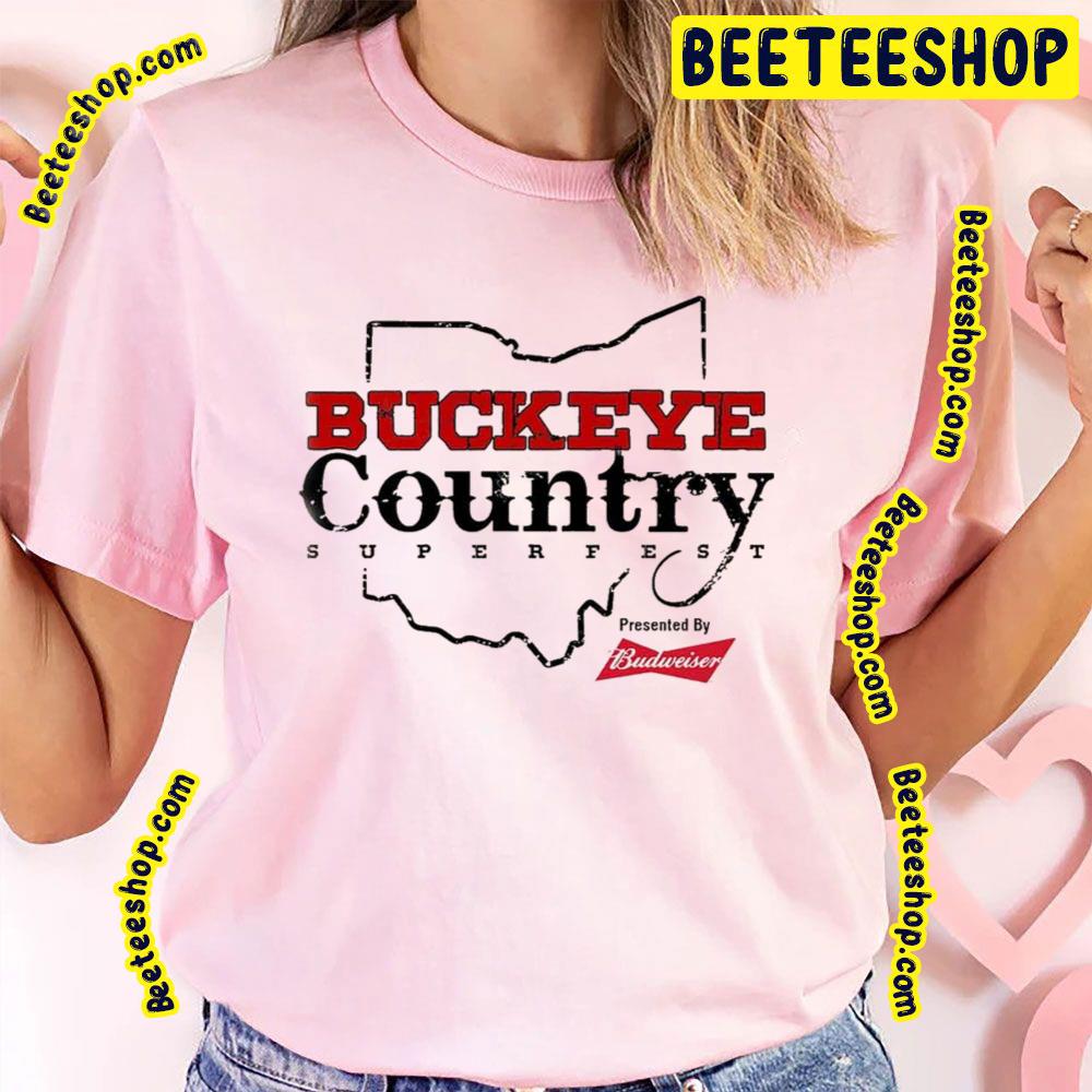 Map Buckeye Country Superfest Trending Unisex T-Shirt Map Buckeye Country Superfest Trending Unisex T-Shirt