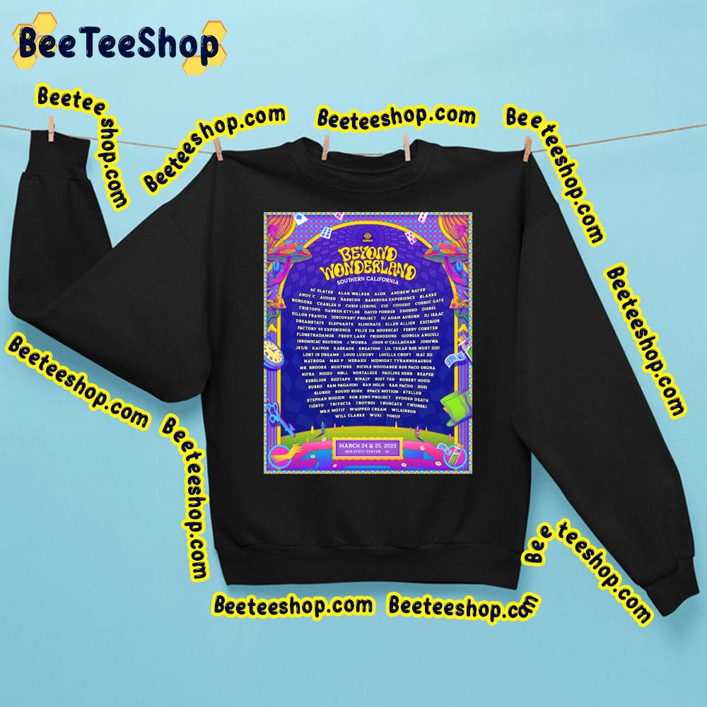 March 2023 Beyond Wonderland Trending Unisex Shirt March 2023 Beyond Wonderland Trending Unisex Shirt