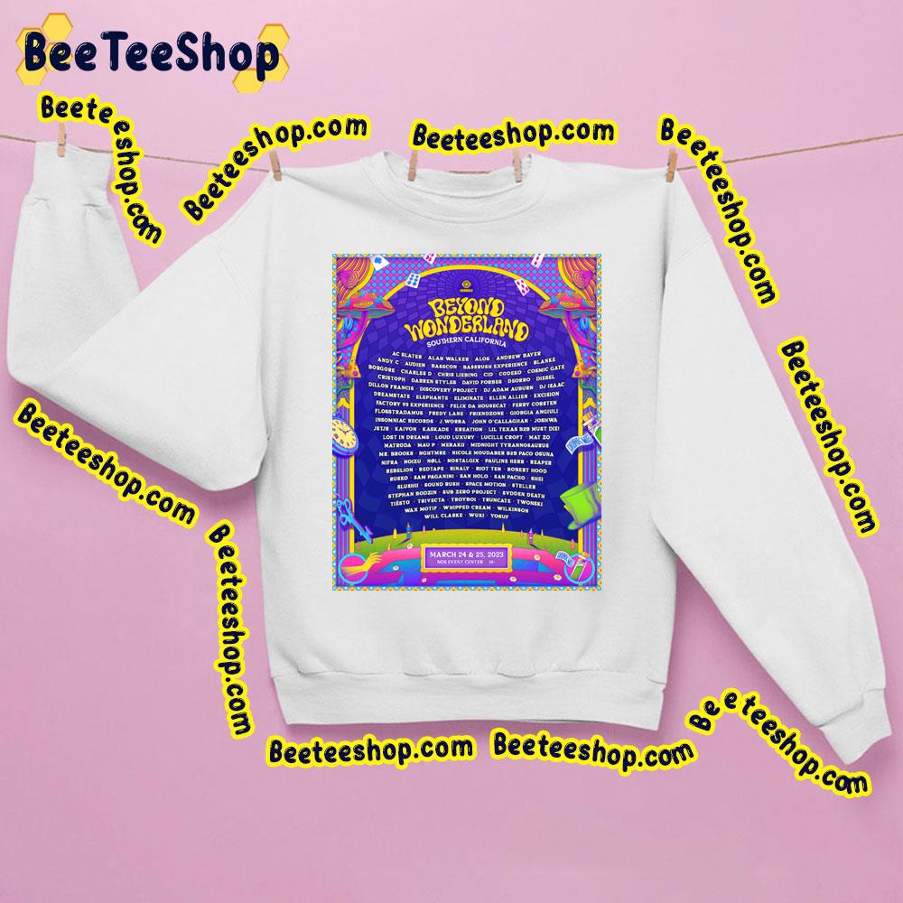 March 2023 Beyond Wonderland Trending Unisex Shirt March 2023 Beyond Wonderland Trending Unisex Shirt
