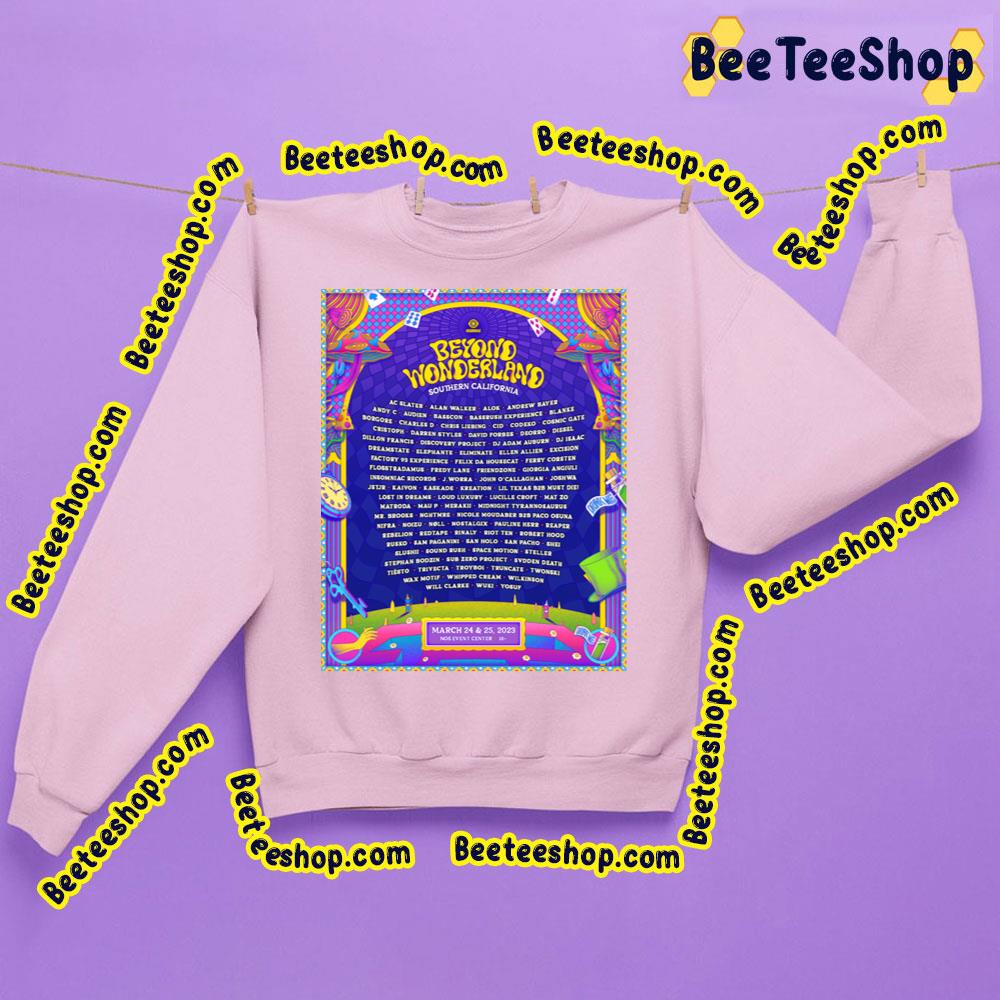 March 2023 Beyond Wonderland Trending Unisex Shirt March 2023 Beyond Wonderland Trending Unisex Shirt