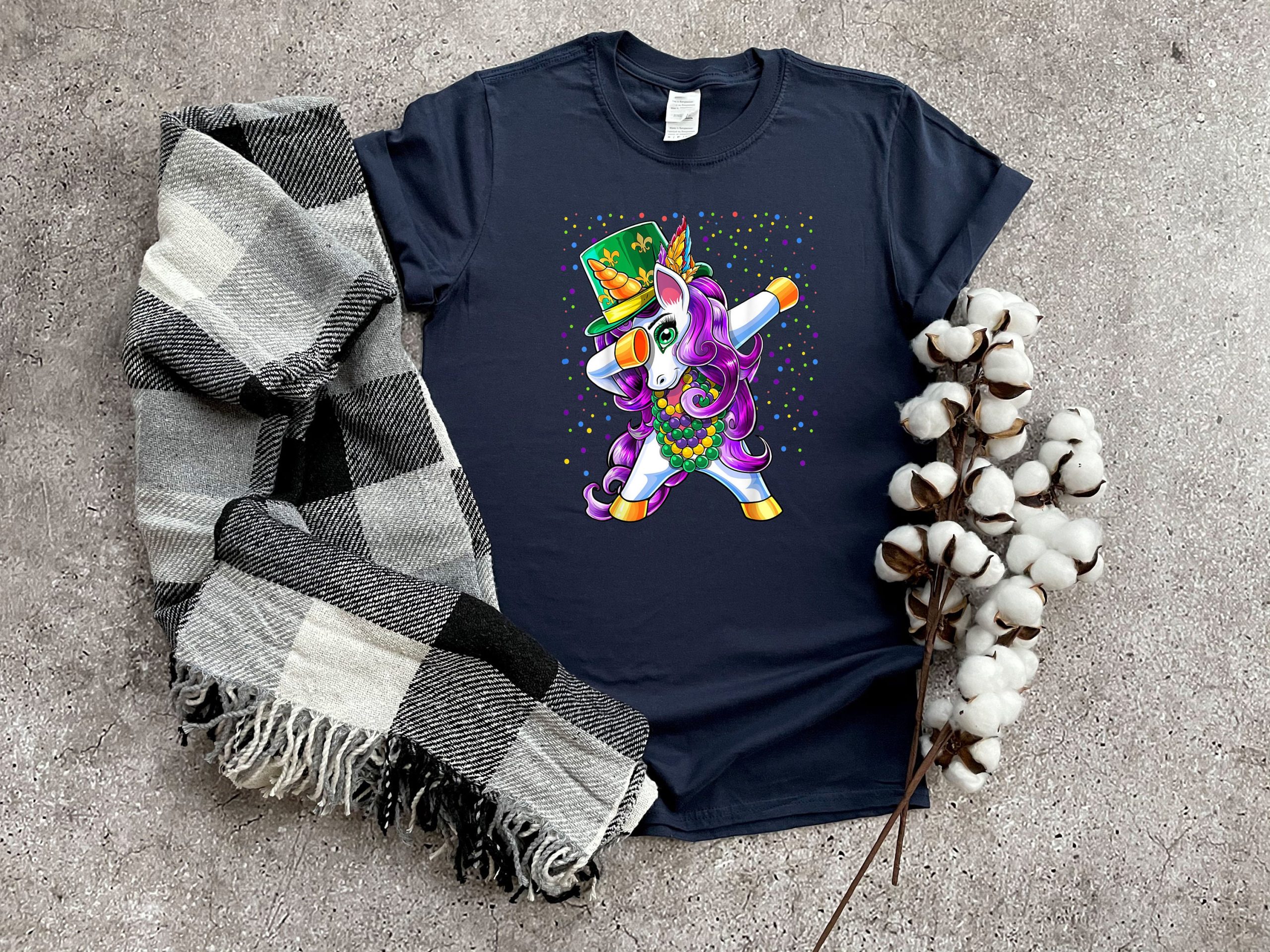 Mardi Gras Unicorn Trending Unisex Shirt Mardi Gras Unicorn Trending Unisex Shirt