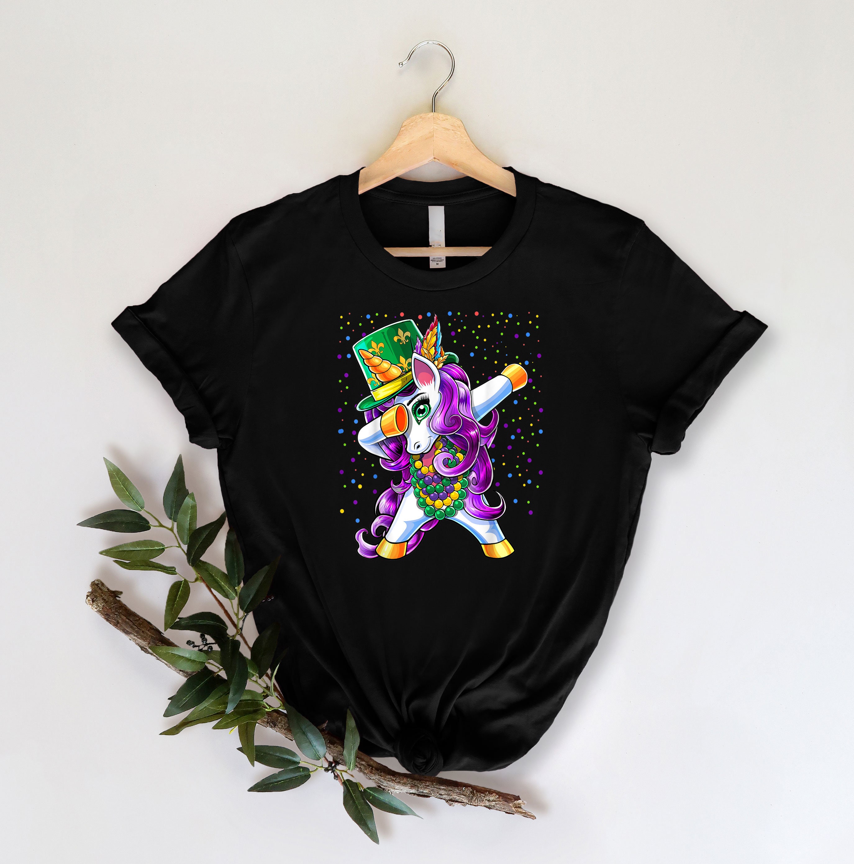 Mardi Gras Unicorn Trending Unisex Shirt