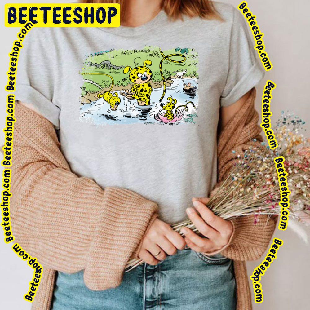 Marsupilami Playing With Water Trending Unisex T-Shirt Marsupilami Playing With Water Trending Unisex T-Shirt