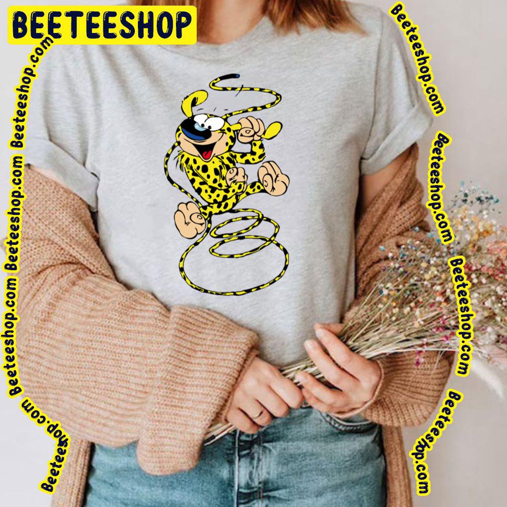 Marsupilami Spring With Ear In Hand Trending Unisex T-Shirt Marsupilami Spring With Ear In Hand Trending Unisex T-Shirt