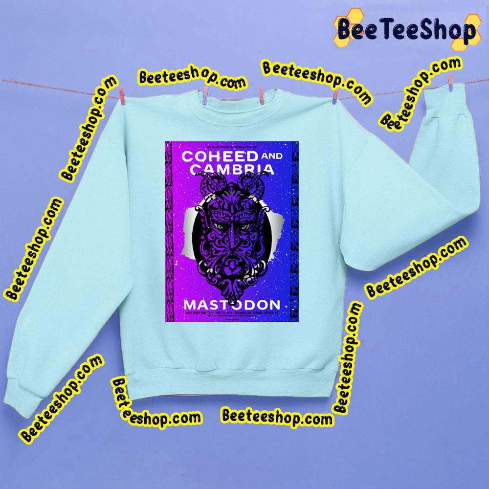 Mastodon Coheed And Cambria Trending Unisex Sweatshirt Mastodon Coheed And Cambria Trending Unisex Sweatshirt
