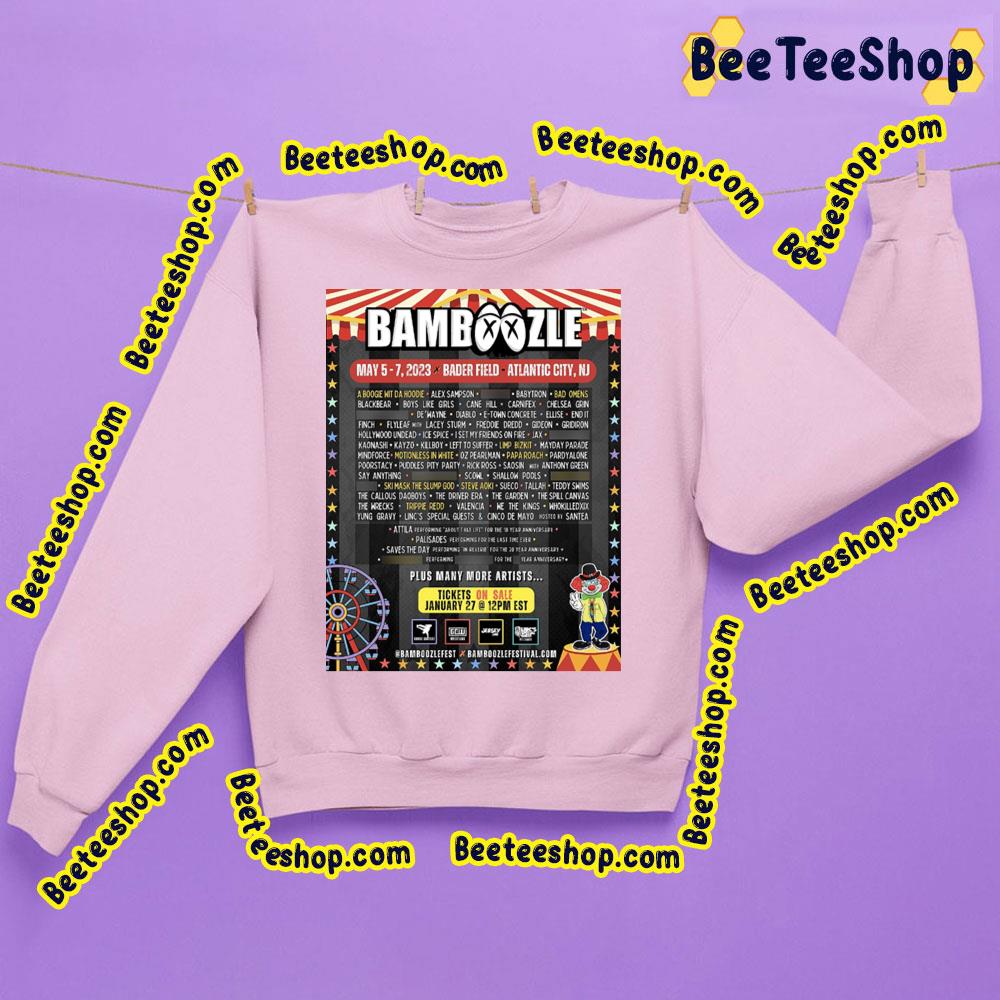 May 2023 Bader Field Atlantic City Bamboozle Festival Trending Unisex Sweatshirt May 2023 Bader Field Atlantic City Bamboozle Festival Trending Unisex Sweatshirt