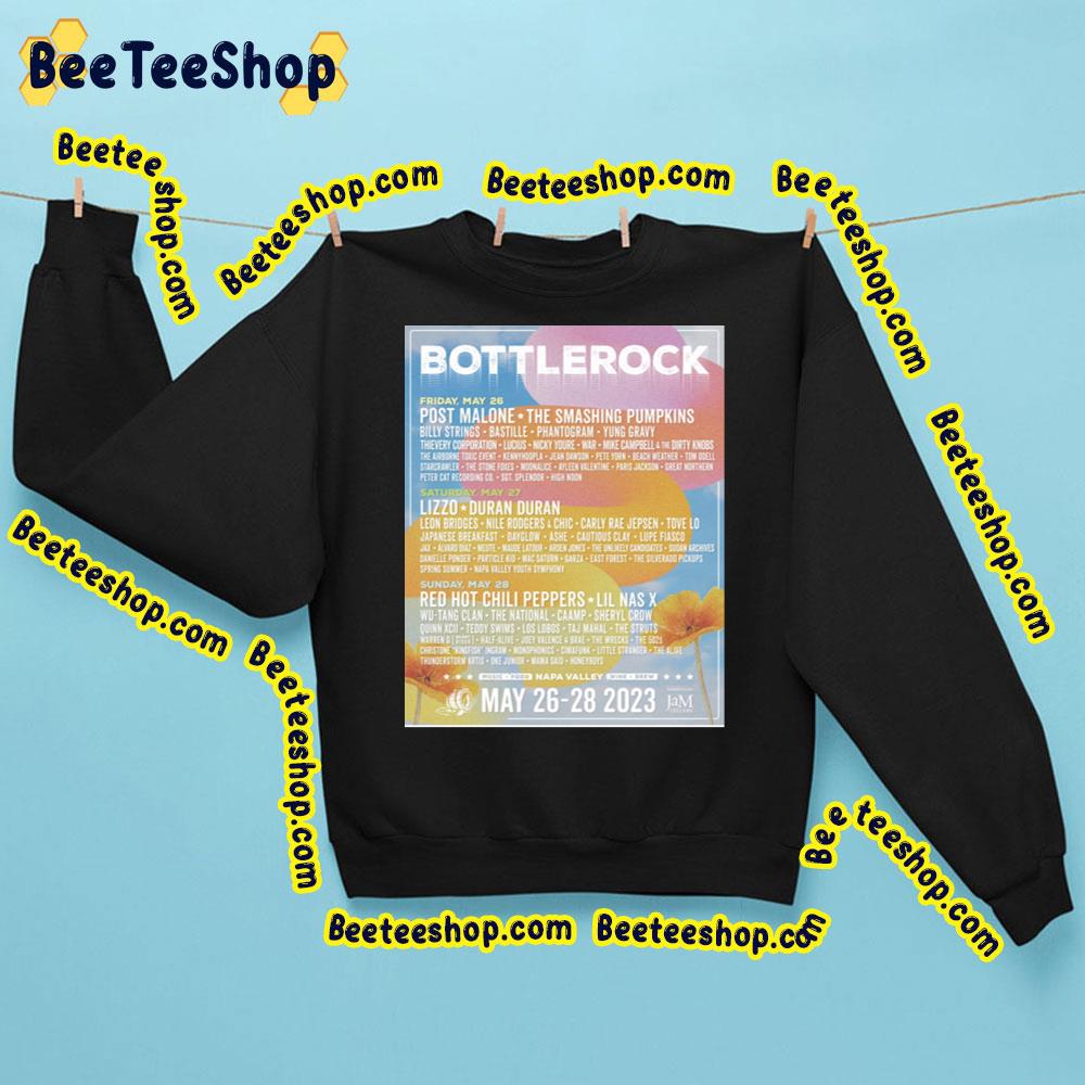 May 2023 Bottlerock Napa Valley Trending Unisex Sweatshirt May 2023 Bottlerock Napa Valley Trending Unisex Sweatshirt