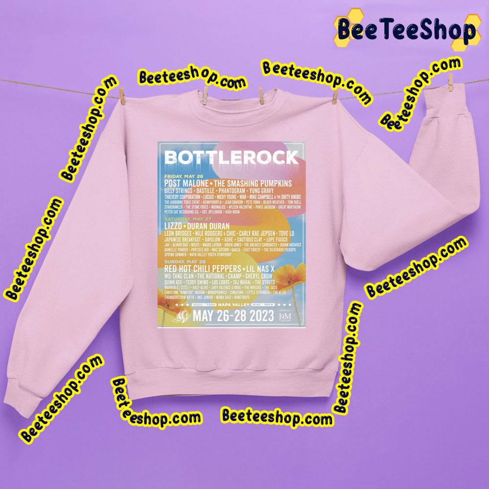 May 2023 Bottlerock Napa Valley Trending Unisex Sweatshirt May 2023 Bottlerock Napa Valley Trending Unisex Sweatshirt