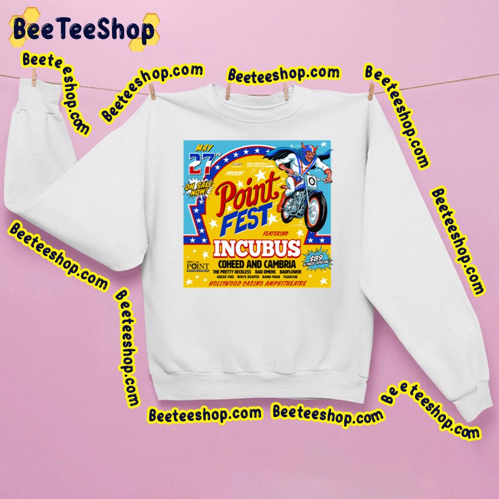 May 27th Point Fest Incubus Coheed And Cambria Trending Unisex Sweatshirt May 27th Point Fest Incubus Coheed And Cambria Trending Unisex Sweatshirt