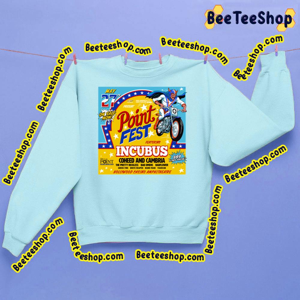 May 27th Point Fest Incubus Coheed And Cambria Trending Unisex Sweatshirt May 27th Point Fest Incubus Coheed And Cambria Trending Unisex Sweatshirt