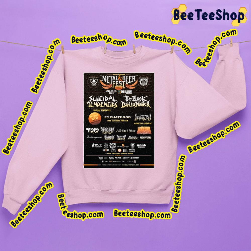 Metal And Beer Fest 2023 Trending Unisex Shirt Metal And Beer Fest 2023 Trending Unisex Shirt