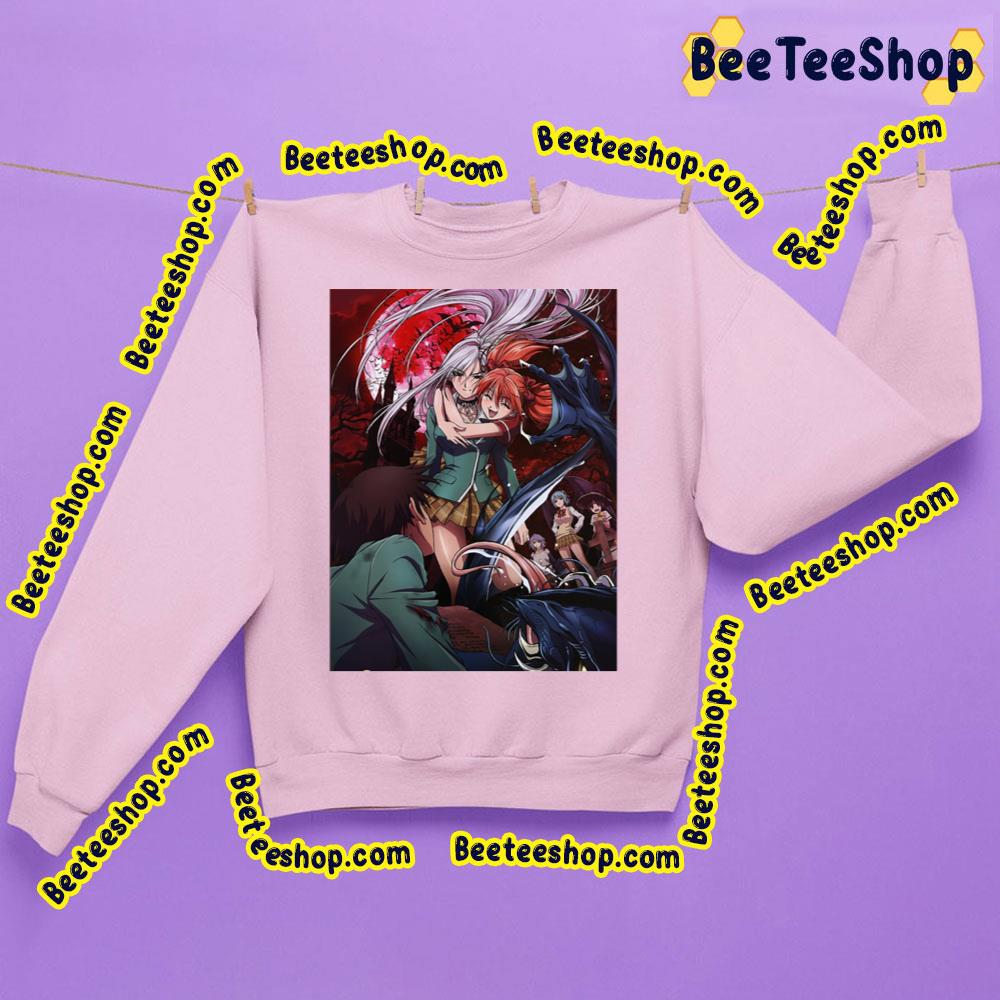 Moka Akashiya Rosario Vampire Graphic Trending Unisex Sweatshirt Moka Akashiya Rosario Vampire Graphic Trending Unisex Sweatshirt