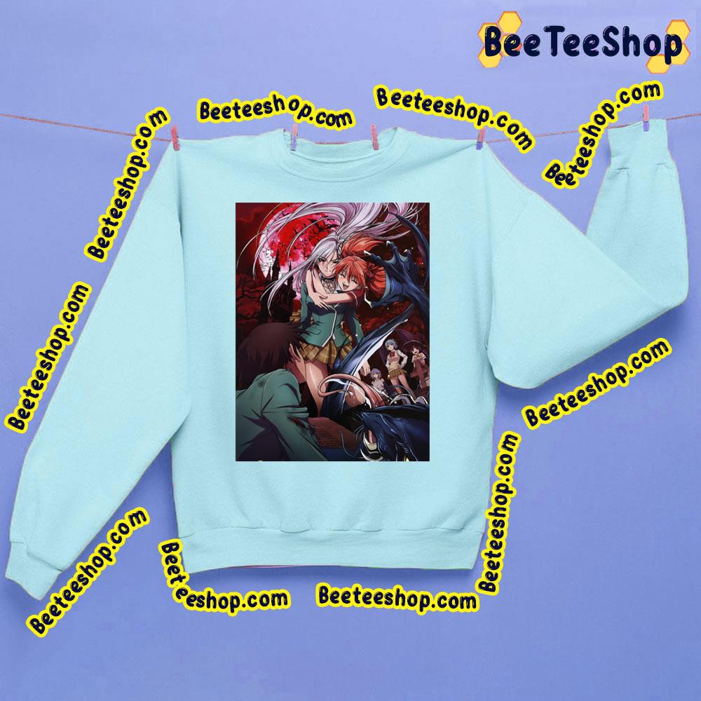 Moka Akashiya Rosario Vampire Graphic Trending Unisex Sweatshirt Moka Akashiya Rosario Vampire Graphic Trending Unisex Sweatshirt