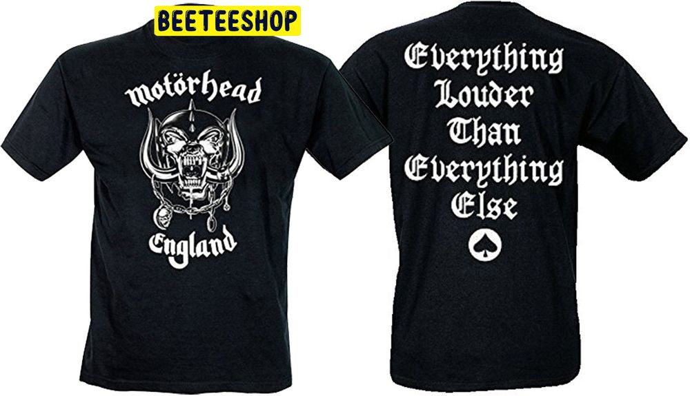 Motorhead England Lemmy Kilmister Rock Metal Double Side Trending Unisex T-Shirt Motorhead England Lemmy Kilmister Rock Metal Double Side Trending Unisex T-Shirt