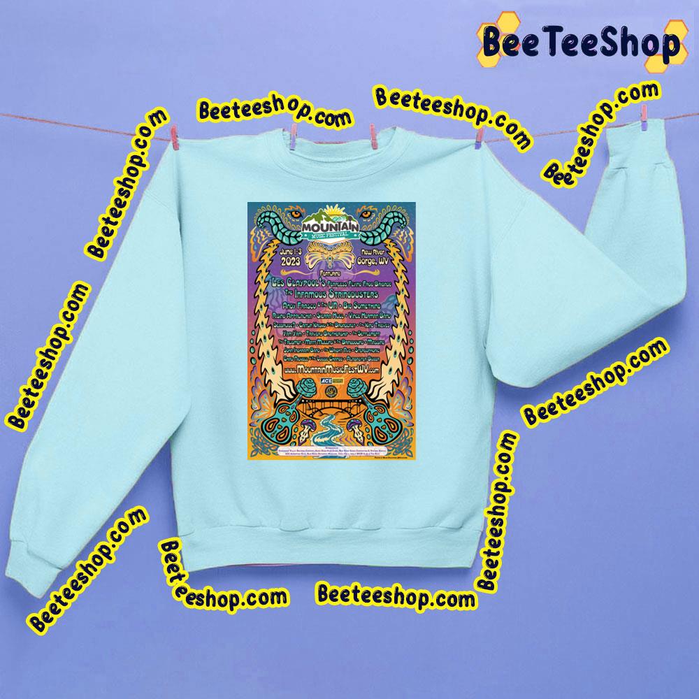 Mountain Music Festival 2023 Trending Unisex Sweatshirt Mountain Music Festival 2023 Trending Unisex Sweatshirt
