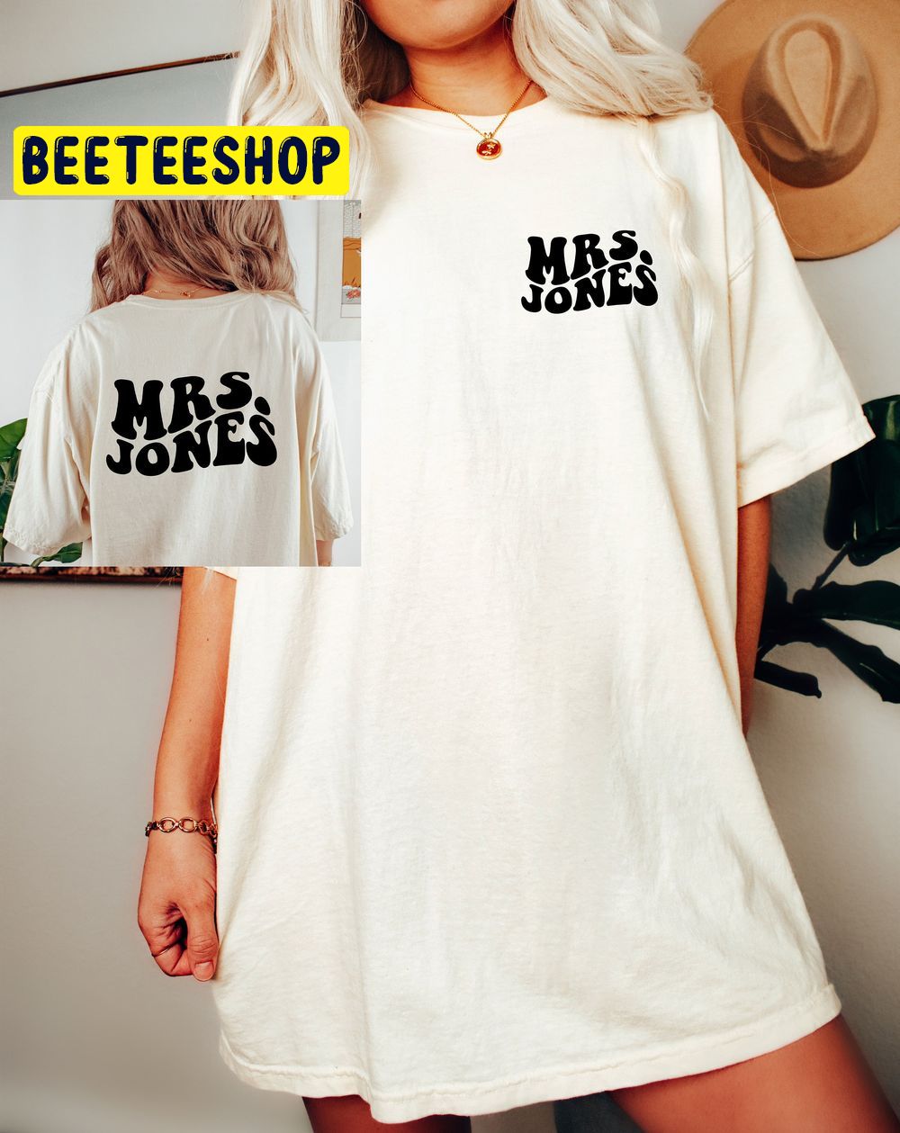 Mrs Bride Double Side Trending Unisex T-Shirt Mrs Bride Double Side Trending Unisex T-Shirt