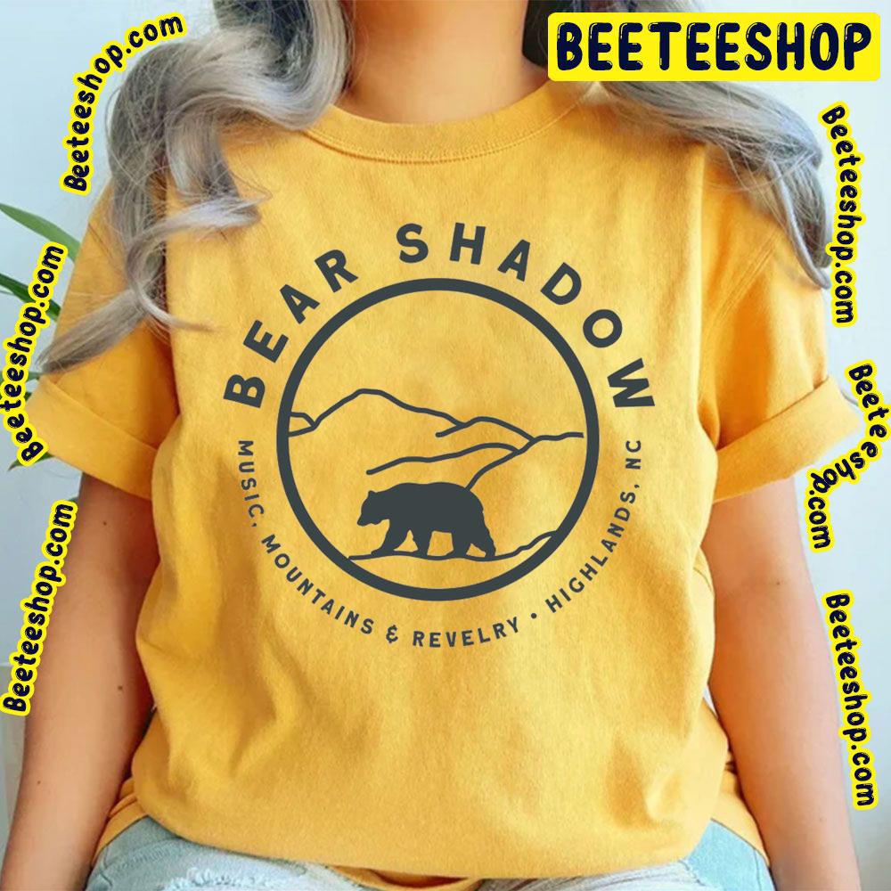 Music Mountains Revelry Highlands Bear Shadow Festival 2023 Trending Unisex T-Shirt Music Mountains Revelry Highlands Bear Shadow Festival 2023 Trending Unisex T-Shirt