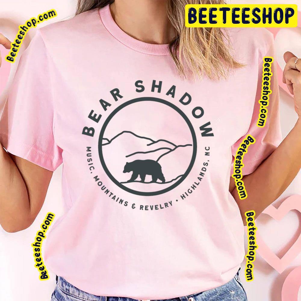 Music Mountains Revelry Highlands Bear Shadow Festival 2023 Trending Unisex T-Shirt Music Mountains Revelry Highlands Bear Shadow Festival 2023 Trending Unisex T-Shirt