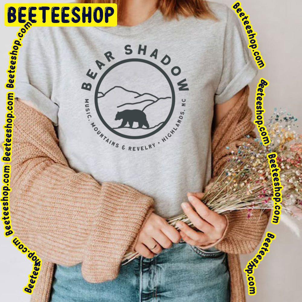 Music Mountains Revelry Highlands Bear Shadow Festival 2023 Trending Unisex T-Shirt Music Mountains Revelry Highlands Bear Shadow Festival 2023 Trending Unisex T-Shirt