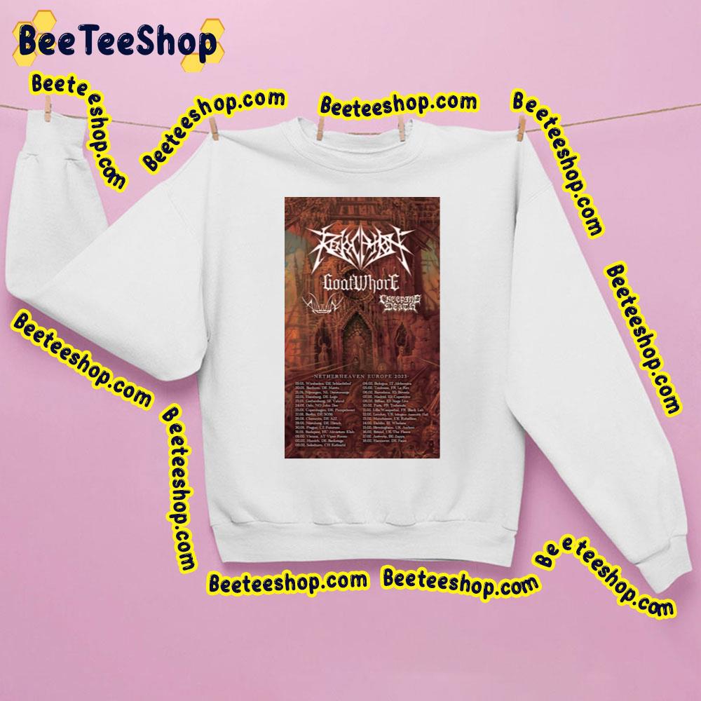 Netherheaven Europe 2023 Creeping Death Trending Unisex Sweatshirt Netherheaven Europe 2023 Creeping Death Trending Unisex Sweatshirt