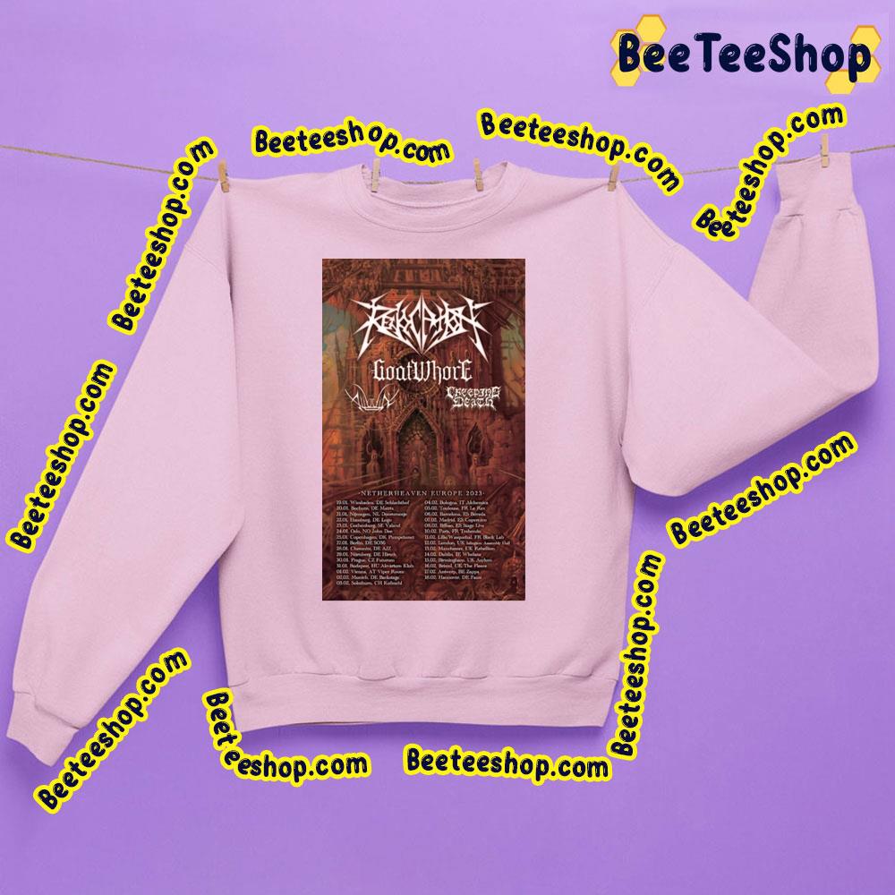 Netherheaven Europe 2023 Creeping Death Trending Unisex Sweatshirt Netherheaven Europe 2023 Creeping Death Trending Unisex Sweatshirt