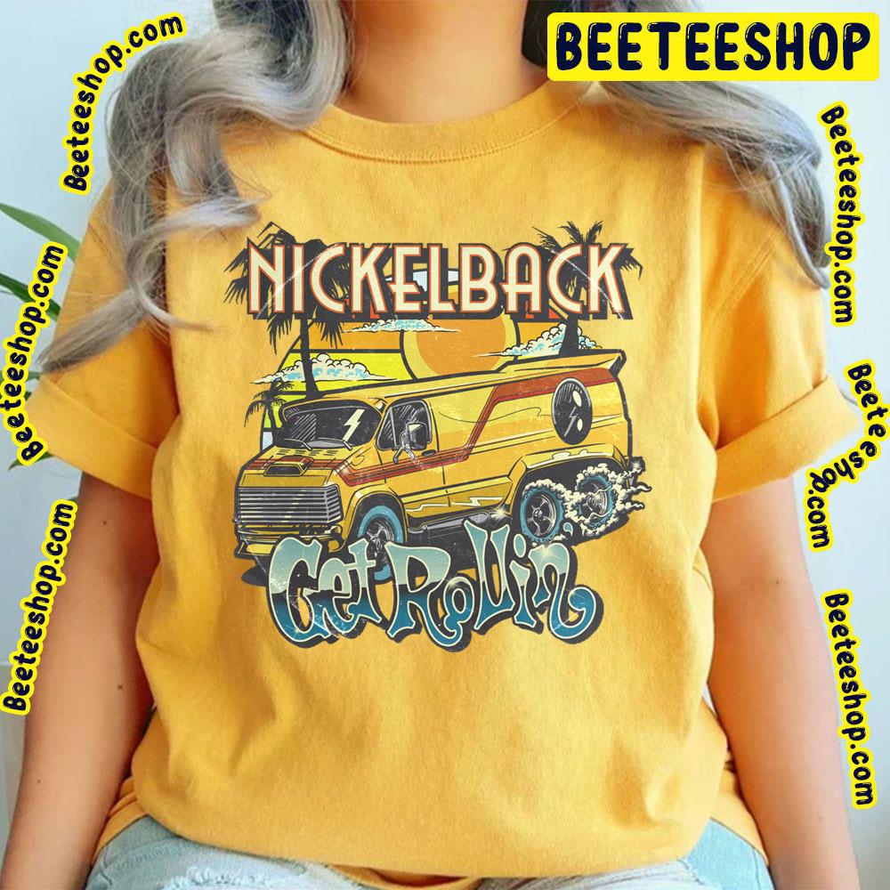 Nickelback Get Rollin' 2023 Trending Unisex T-Shirt Nickelback Get Rollin' 2023 Trending Unisex T-Shirt