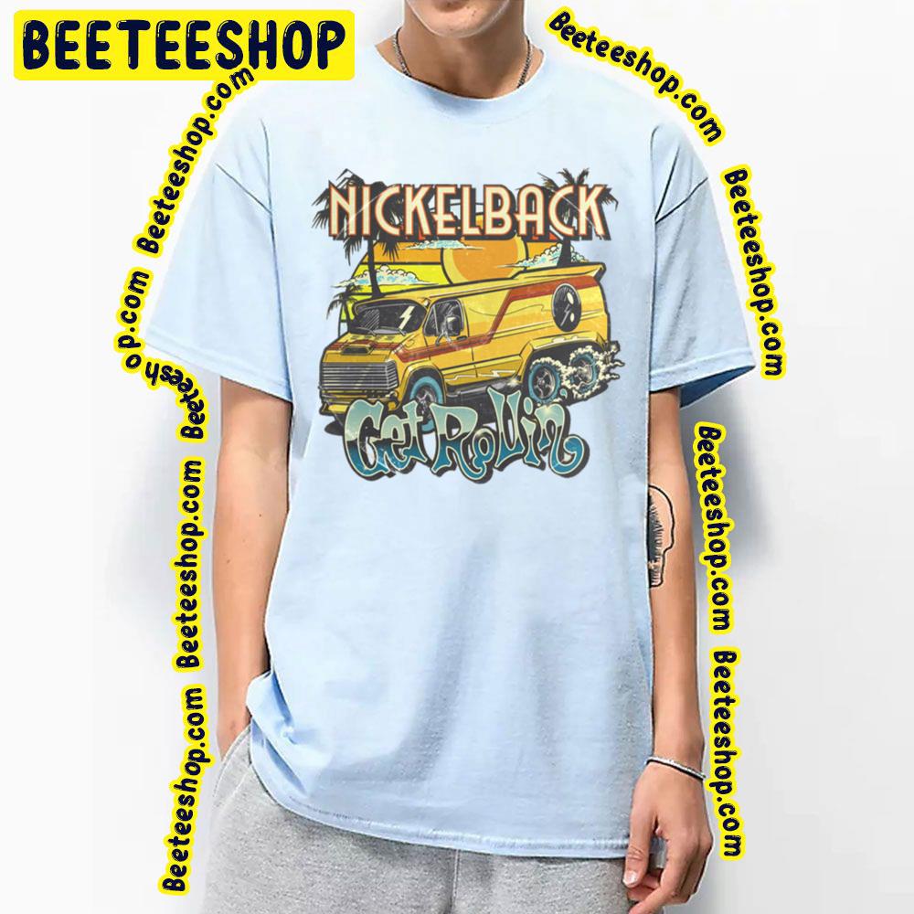 Nickelback Get Rollin' 2023 Trending Unisex T-Shirt Nickelback Get Rollin' 2023 Trending Unisex T-Shirt