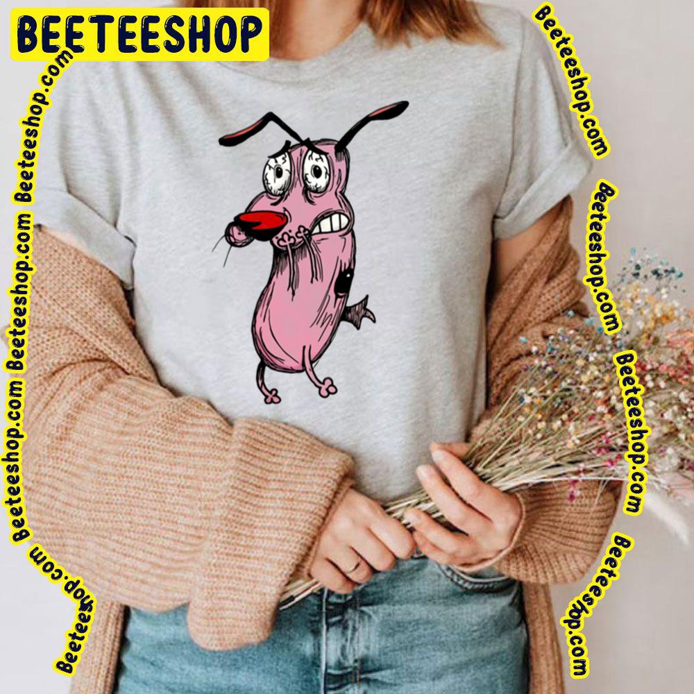 No Courage The Cowardly Dog Trending Unisex T-Shirt No Courage The Cowardly Dog Trending Unisex T-Shirt