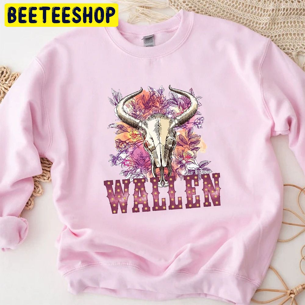 Pink Flower Wallen Trending Unisex Shirt Pink Flower Wallen Trending Unisex Shirt