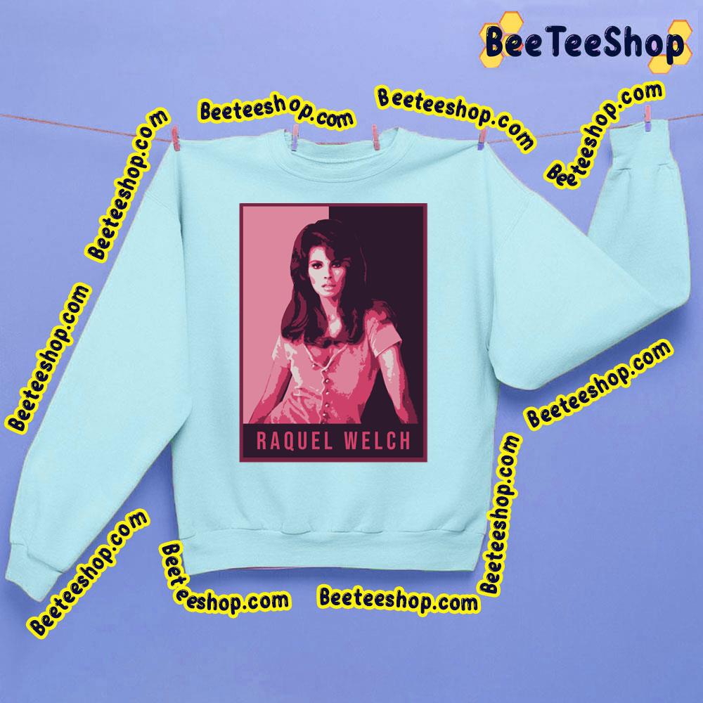 Pink Illustration Pop Art Raquel Welch Trending Unisex Sweatshirt Pink Illustration Pop Art Raquel Welch Trending Unisex Sweatshirt