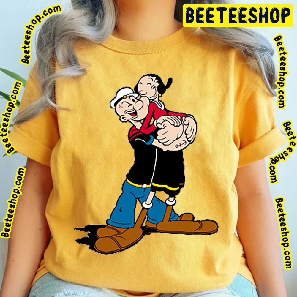 Popeye Love Olive Art Popeye The Sailor Man Trending Unisex T-Shirt Popeye Love Olive Art Popeye The Sailor Man Trending Unisex T-Shirt