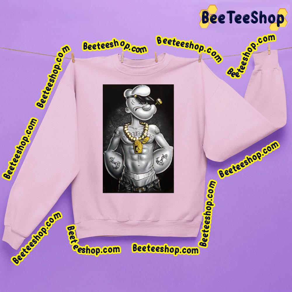 Popeye The Sailor Man Tattoo Trending Unisex Sweatshirt Popeye The Sailor Man Tattoo Trending Unisex Sweatshirt