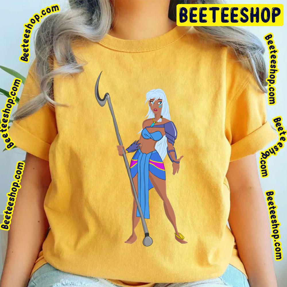 Princess Kida Standing With Spear Atlantis Trending Unisex T-Shirt Princess Kida Standing With Spear Atlantis Trending Unisex T-Shirt
