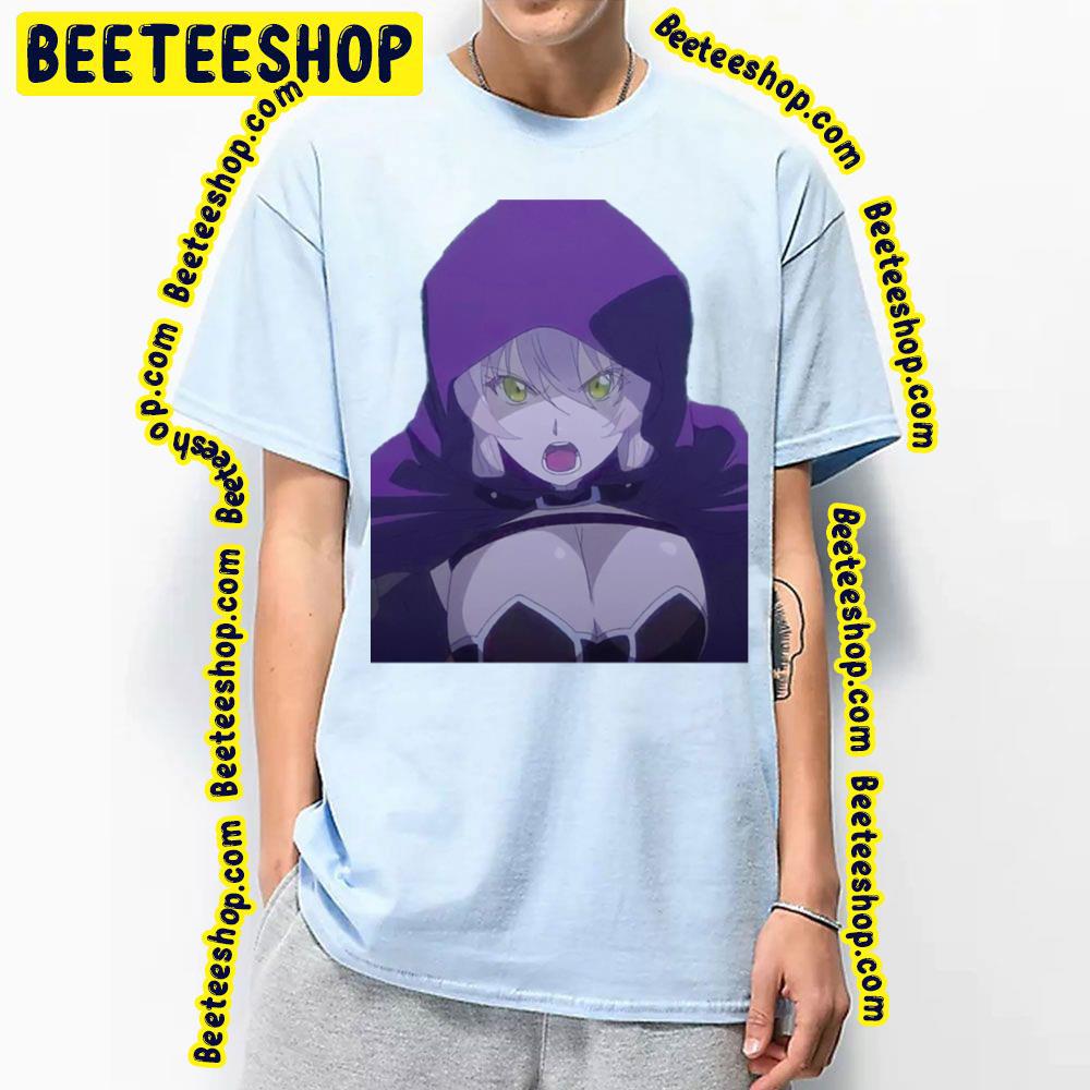 Purple Art Ariane Skeleton Knight In Another World Trending Unisex T-Shirt Purple Art Ariane Skeleton Knight In Another World Trending Unisex T-Shirt